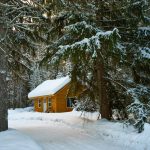 snow on roof