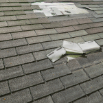 what does hail damage look like on a roof